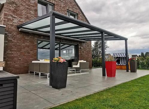 Veranda Carport Terrasoverkappingen glazenschuifwanden, Tuin en Terras, Tuinmeubel-accessoires, Nieuw, Ophalen of Verzenden