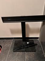 Bontec TV-standaard met glasplaat, Audio, Tv en Foto, Televisiebeugels, Ophalen, Zo goed als nieuw