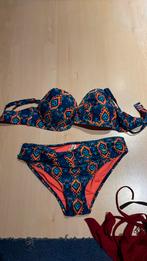 Blauw met oranje bikini, SHIWI, Blauw, Bikini, Ophalen of Verzenden