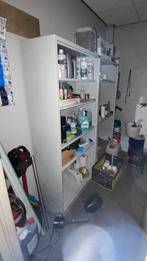 4 Opbergrekken van metaal, Huis en Inrichting, Kasten | Stellingkasten, Ophalen, Gebruikt