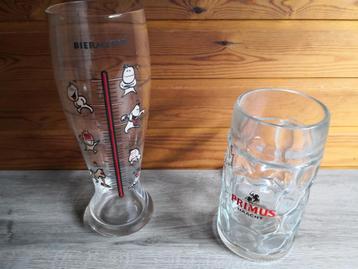 2 grote bierglazen uit te kiezen, Enlèvement