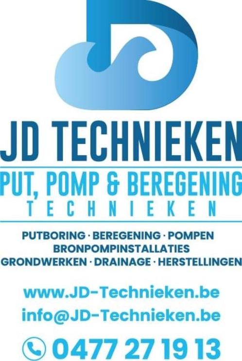 JD-Technieken Voor Uw Tuin, Jardin & Terrasse, Pompes à eau, Neuf, Électrique, Pompe d'irrigation, Enlèvement ou Envoi