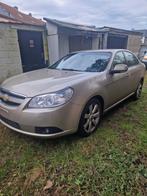 Chevrolet Epica 2009, Auto's, Zwart, Leder, 5 deurs, Particulier