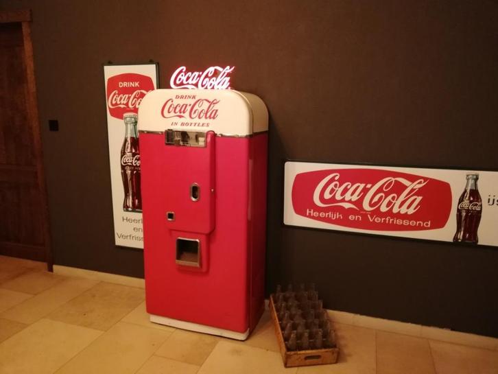 Coca-Cola VENDO automaat - 1950 Coca- Cola VENDO V80, Verzamelen, Automaten | Gokkasten en Fruitautomaten, Gebruikt, Ophalen of Verzenden
