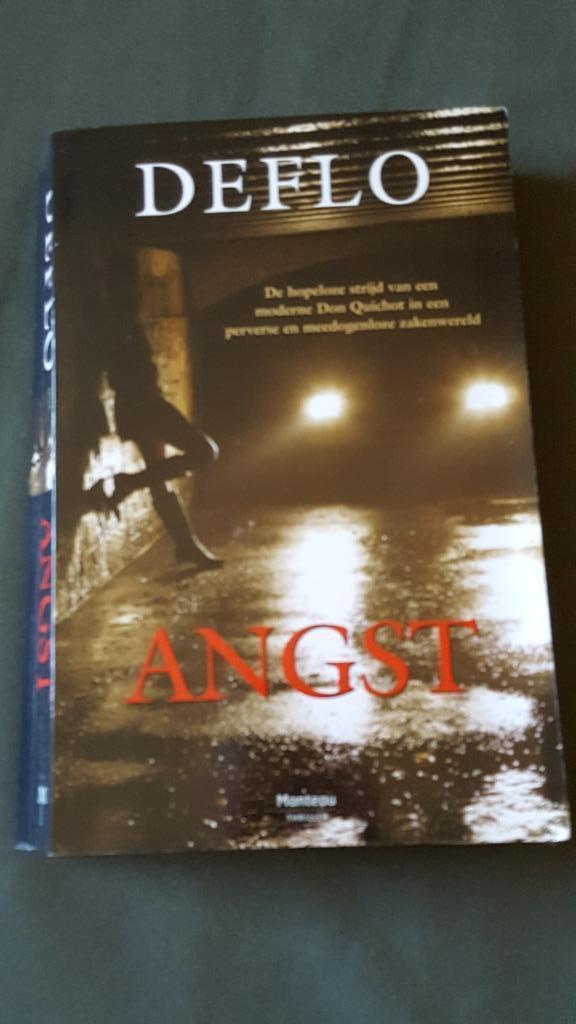 Deflo_Angst, Boeken, Thrillers, Zo goed als nieuw, België, Ophalen of Verzenden