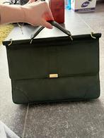 Leren aktetas, Enlèvement ou Envoi, Comme neuf, Vert, Cuir
