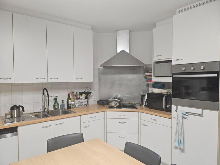 Keuken, Huis en Inrichting, Keuken | Complete keukens, Gebruikt, Wit, Hout, Ophalen