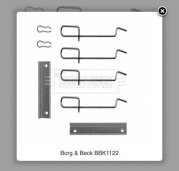 Remklemmen rem clip Citroen SAXO Peugeot 205 305 309 405 505 beschikbaar voor biedingen