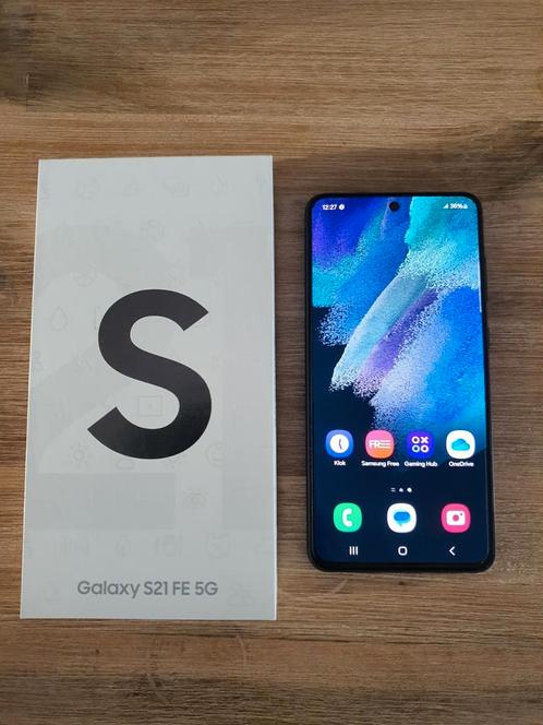 Samsung Galaxy S21 fe + extra's nieuwstaat, Telecommunicatie, Mobiele telefoons | Samsung, Zo goed als nieuw, Galaxy S21, Ophalen