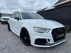 Audi RS3 QUATTRO dealer onderhouden 400pk 12M GARANTIE, Automaat, USB, Wit, Leder