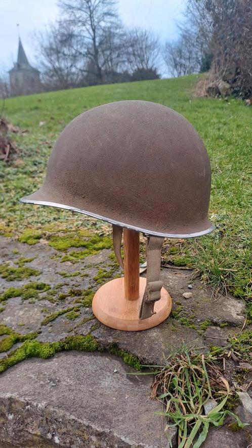 us ww2 m1 helmet fixes bales, Verzamelen, Militaria | Tweede Wereldoorlog, Ophalen of Verzenden