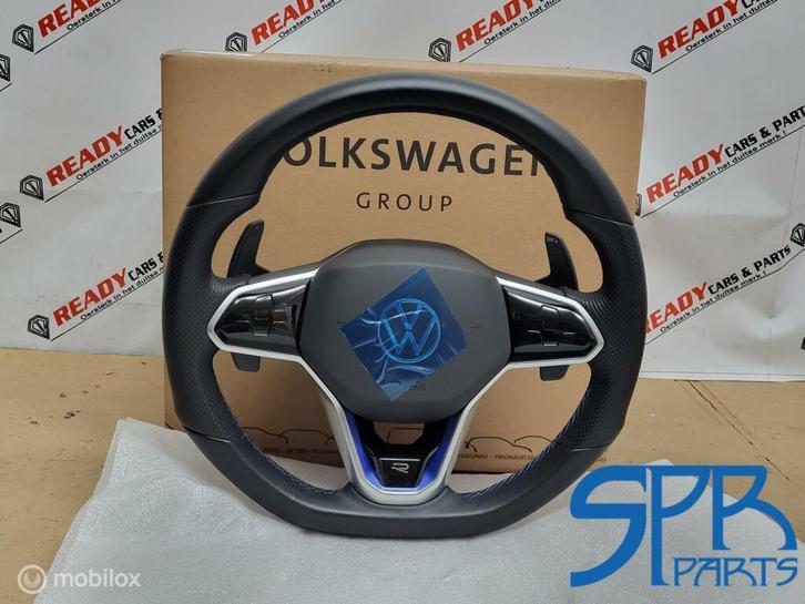 Stuurwiel STUUR VW Golf 8 VIII R + AIRBAG NIEUW F1 FLIPPER, Auto-onderdelen, Besturing, Volkswagen, Nieuw, Ophalen of Verzenden