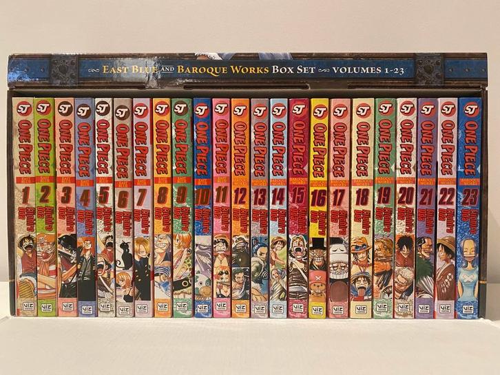 One Piece manga collectie volumes 1 t.e.m. 109, Boeken, Strips | Comics, Zo goed als nieuw, Ophalen