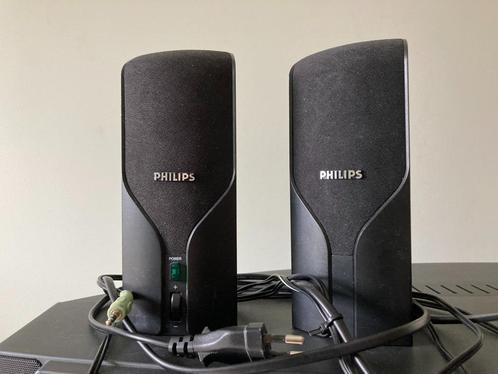 2 x Philips luidsprekers, Audio, Tv en Foto, Luidsprekerboxen, Zo goed als nieuw, Philips, Ophalen of Verzenden