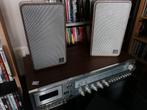 Sanyo GXL7015 UM radio/versterker met cassettedeck, Autres marques, Enlèvement, Utilisé, Deck cassettes ou Lecteur-enregistreur de cassettes