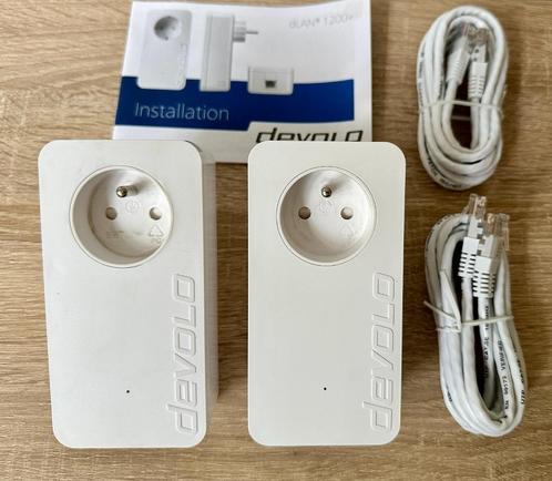 Devolo 1200 Kit + Devolo 650 + Devolo 650 Triple, Computers en Software, Powerlines, Gebruikt, Ophalen of Verzenden