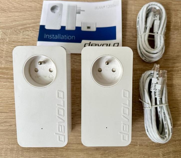 Devolo 1200 Kit + Devolo 650 + Devolo 650 Triple, Computers en Software, Powerlines, Gebruikt, Ophalen of Verzenden
