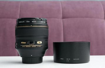 Nikon 85mm F 1.4 G AF-S beschikbaar voor biedingen
