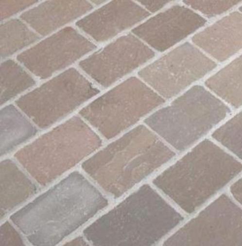 KANDLA KASSEIEN (MULTI) 20 X 14 X 3-5 CM | EINDE STOCK, Tuin en Terras, Tegels en Klinkers, Nieuw, Klinkers, Natuursteen, 10 m² of meer