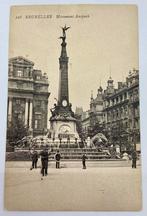 Oude postkaart <1920 Brussel Monument Anspach, Ophalen of Verzenden, Voor 1920, Ongelopen, Brussel (Gewest)
