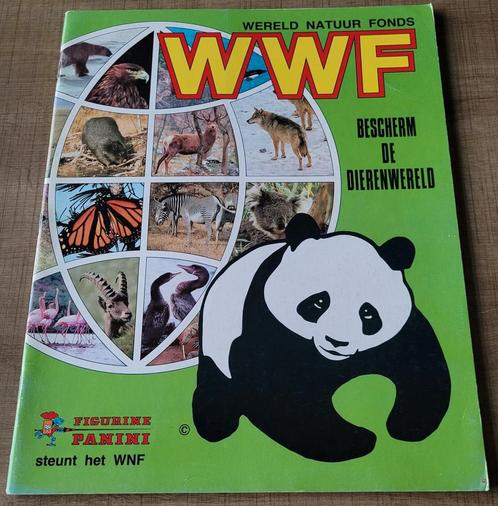 Panini stickeralbum: WWF - Bescherm de dierenwereld, Collections, Autocollants, Utilisé, Animal et Nature, Enlèvement ou Envoi