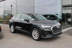 AUDI Q3 SPORTBACK 35TFSI-LEDER-APP C-NAVI, Auto's, USB, 1498 cc, Zwart, Leder