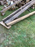 Houten balken, Tuin en Terras, Palen, Balken en Planken, Ophalen, Gebruikt, Balken