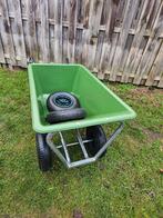 Landbouwkruiwagen 190 liter + 2 reservewielen voor 150 euro, Tuin en Terras, Kruiwagens, Ophalen