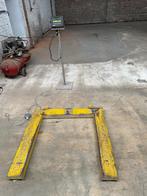 U-pallet weegplateau, Ophalen