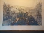 Jeaques  Boonen groot origineel werk, Antiek en Kunst, Kunst | Etsen en Gravures, Ophalen