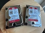 2 harde schijven WD RED 3TB voor NAS, Intern, Gebruikt, HDD, NAS
