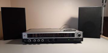 Vintage stereo Philips 22AH871 (versterker-radio-cassette), Enlèvement, Comme neuf, Deck cassettes ou Lecteur-enregistreur de cassettes