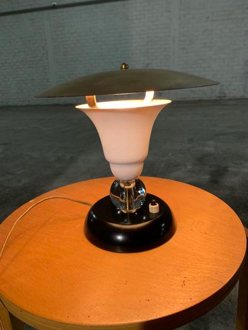 Jolie lampe à poser art déco vintage, Maison & Meubles, Lampes | Lampes de table, Utilisé