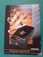 John Player Special cigarettes - publicité papier - 1988, Ophalen of Verzenden, Gebruikt, Overige typen