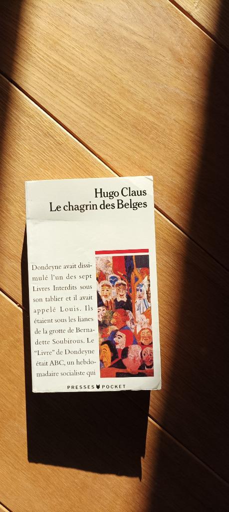 Le chagrin des Belges - Hugo Claus - Presses Pocket 1991, Livres, Biographies, Comme neuf, Envoi