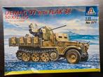 Demag D7 with Flak 38, 1/35, Italeri, Hobby en Vrije tijd, Modelbouw | Auto's en Voertuigen, Ophalen of Verzenden, Zo goed als nieuw