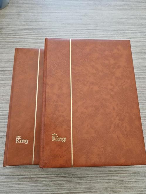 Mooie postzegelverzameling van Polen in 2 dikke King boeken, Postzegels en Munten, Postzegels | Volle albums en Verzamelingen