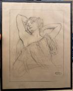 Herman Richir, tekening van een vrouw, Ophalen of Verzenden