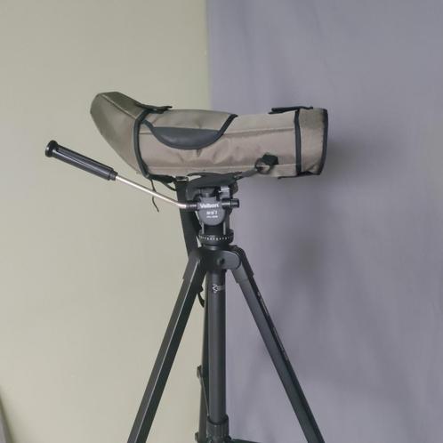 SPOTTING SCOPE, TV, Hi-fi & Vidéo, Matériel d'optique | Télescopes, Utilisé, Télescope réflecteur (miroirs), 80 à 200 mm, Enlèvement ou Envoi