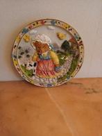 cherished teddies mary had a little lamb bord retro, Verzamelen, Ophalen of Verzenden, Zo goed als nieuw, Beeldje, Cherished Teddies