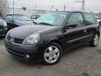 RENAULT CLIO 1400CC BENZINE 11/2001 85000KM  AUTOMAAT A/C, Auto's, Stof, 4 cilinders, 72 kW, Zwart