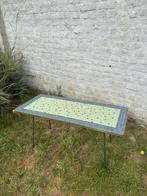 Vintage planten of salontafel (gereserveerd), Huis en Inrichting, Gebruikt, Metaal of Aluminium, 75 cm of meer, Ophalen