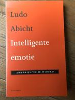 Ludo Abicht, Intelligente emotie, Boeken, Ophalen of Verzenden, Zo goed als nieuw