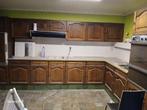 Retro eiken keuken jaren 80 – compleet met apparatuur (3x3m), Ophalen