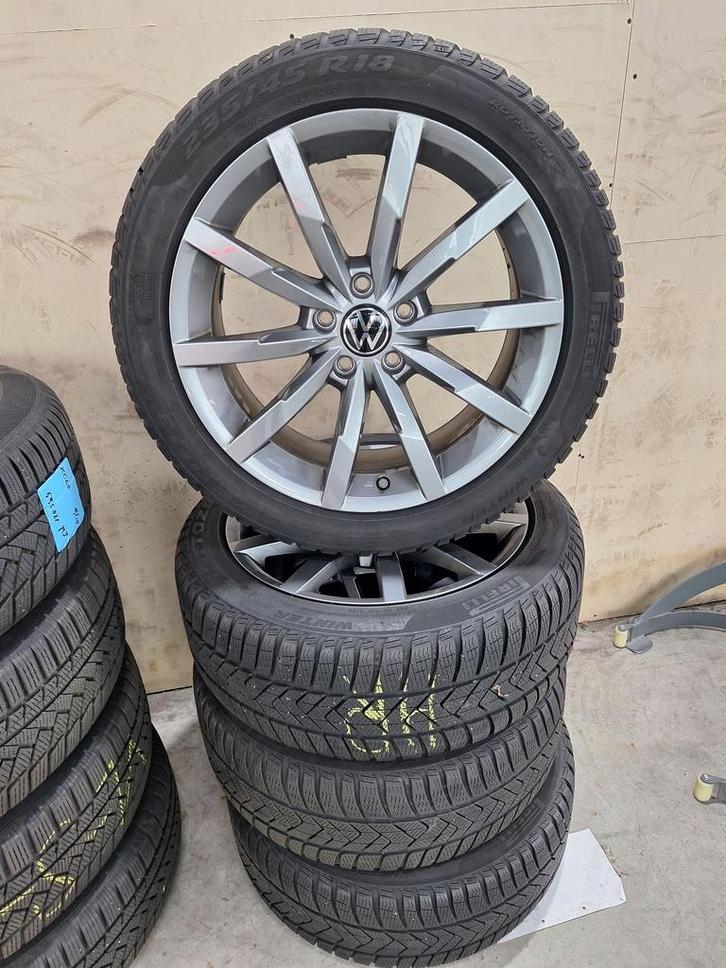 Volkswagen Passat Winterset 18 Inch Origineel Monterey, Auto-onderdelen, Banden en Velgen, Banden en Velgen, Winterbanden, 18 inch