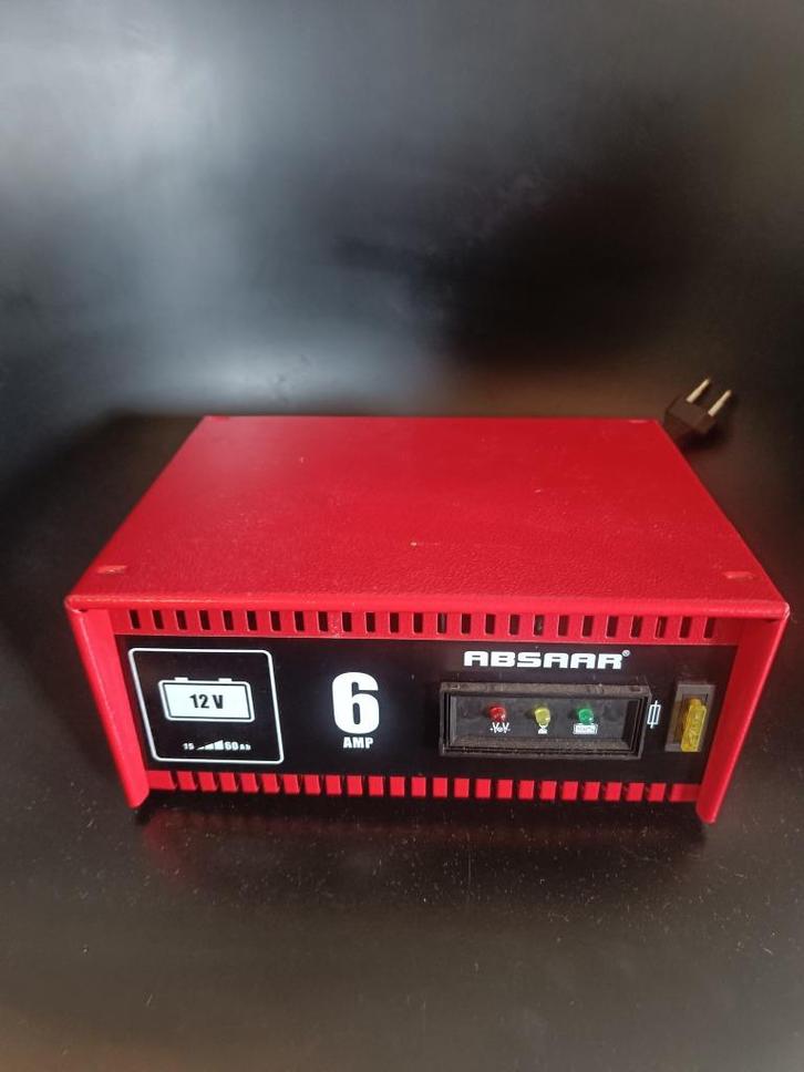 Absaar acculader 12V 6A LED LA3 110601102, Auto-onderdelen, Accu's en Toebehoren, Gebruikt, Ophalen of Verzenden