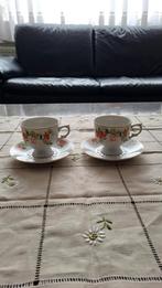 Heel mooie antiek koffiekopjes ROYAL TREND CHINA, Ophalen of Verzenden