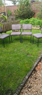 4 eetkamer stoelen bistro retro, Jardin & Terrasse, Gazon & Gazon artificiel, Comme neuf, Enlèvement ou Envoi