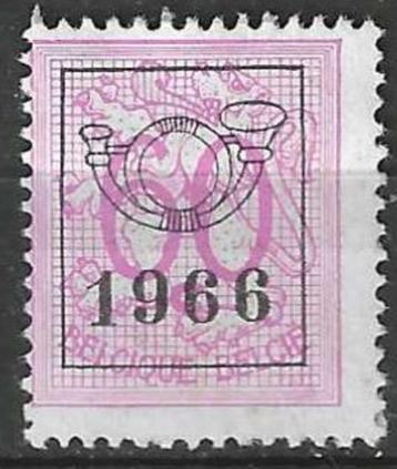 Belgie 1966 - OBP 777pre - Opdruk F - 60 c. (ZG) beschikbaar voor biedingen