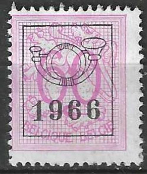 Belgie 1966 - OBP 777pre - Opdruk F - 60 c. (ZG), Postzegels en Munten, Postzegels | Europa | België, Postfris, Zonder gom, Verzenden